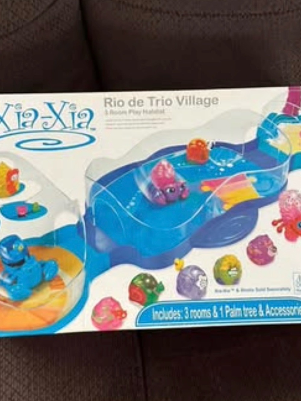 Rio de Trio Village Blue Play Habitat Kids Toy